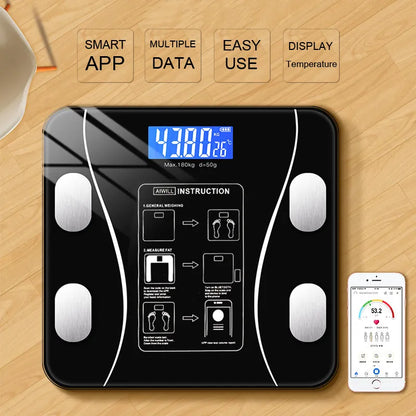 Wireless Digital Bathroom Weight Scale