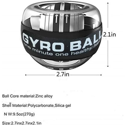 Gyro Powerball Wrist Strengthening Device Forearm Exerciser Strengthen Arms Fingers Muscles