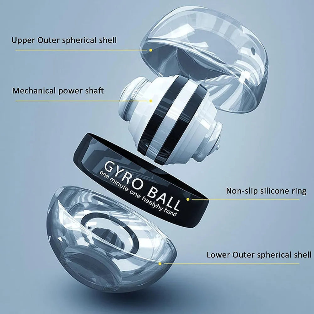 Gyro Powerball Wrist Strengthening Device Forearm Exerciser Strengthen Arms Fingers Muscles