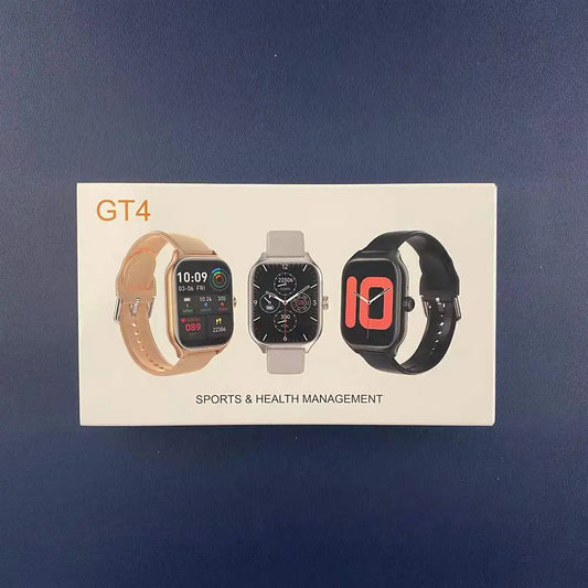 New GT4 Bluetooth Call Watch Sports Heart Rate Blood Oxygen Detection Smart Band Information Phone Watch